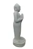 Artikelbild 3 des Artikels “Stehender Buddha aus Flussstein, Position Namaskara, H. 87cm. “